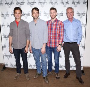 Matt Dellapina, Ken Barnett, Matt Dickson and Richard Bekins @ BroadwayWorld Matt Dellapina, Ken Barnett, Matt Dickson and Richard Bekins Photo