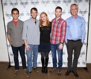 Matt Dellapina, Ken Barnett, Jennifer Westfeldt, Matt Dickson and Richard Bekins @ BroadwayWorld Matt Dellapina, Ken Barnett, Jennifer Westfeldt, Matt Dickson and Richard Bekins Photo