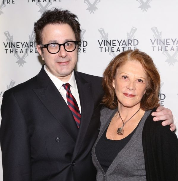 Playwright Nicky Silver and Linda Lavin Photo