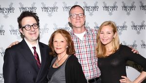 Playwright Nicky Silver, Linda Lavin, Director Mark Brokaw and Jennifer Westfeldt Photo