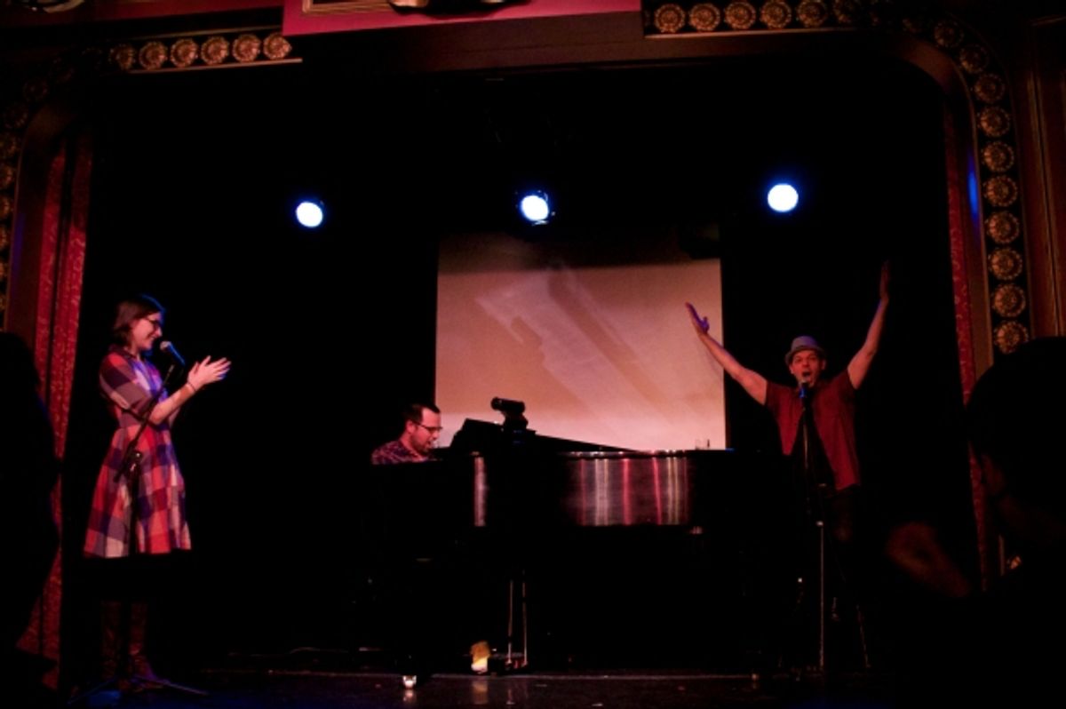 Kait Kerrigan, Brian Lowdermilk and Bobby Cronin at 