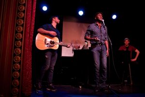 Douglas Lyons, Ethan Pakchar and Bobby Cronin @ BroadwayWorld Douglas Lyons, Ethan Pakchar and Bobby Cronin Photo