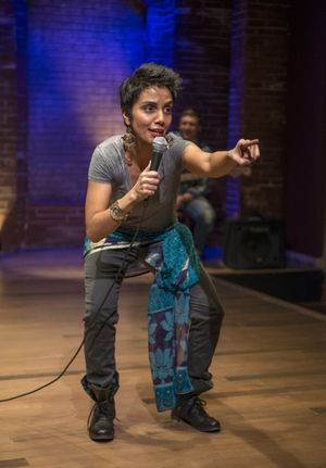 Fawzia Mirza and Damian Conrad @ BroadwayWorld Fawzia Mirza and Damian Conrad Photo