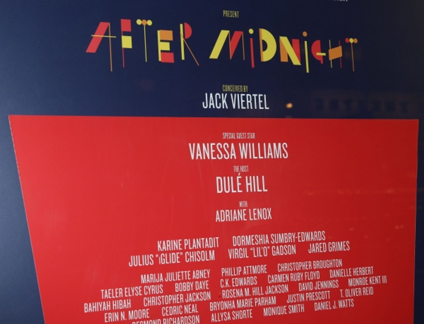 Photo Coverage: Vanessa Williams Returns to Broadway in AFTER MIDNIGHT- Inside Her Curtain Call! Photo Coverage: Vanessa Williams Returns to Broadway in AFTER MIDNIGHT- Inside Her Curtain Call! Image