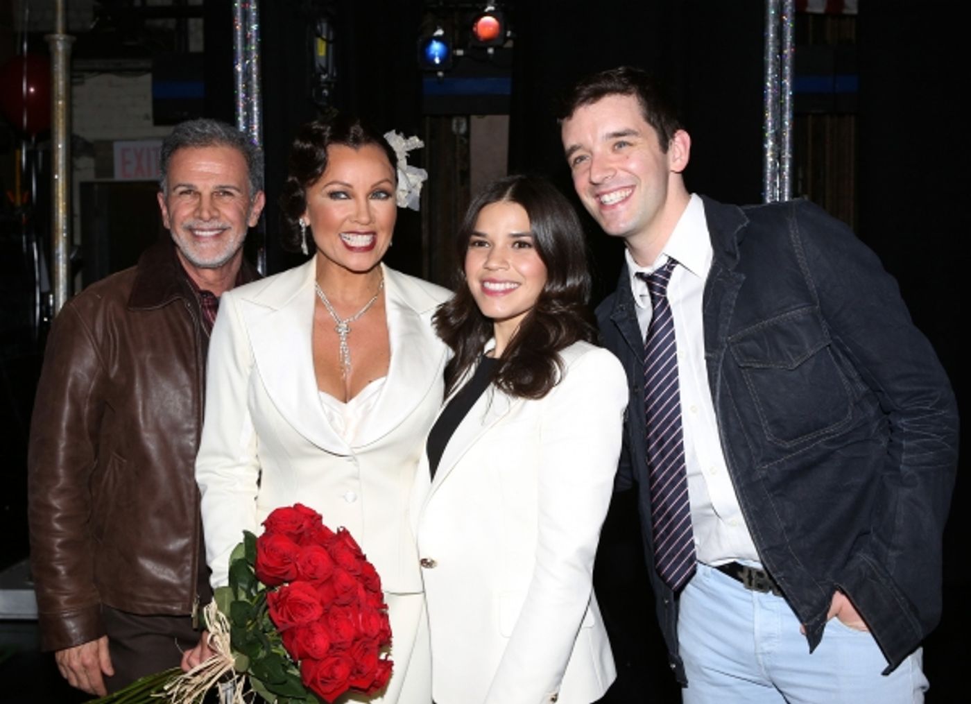 Photo Coverage: Vanessa Williams Reunites with UGLY BETTY Cast & More Backstage at AFTER MIDNIGHT! Image