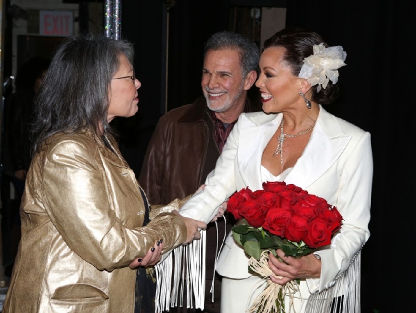 Photo Coverage: Vanessa Williams Reunites with UGLY BETTY Cast & More Backstage at AFTER MIDNIGHT! Image