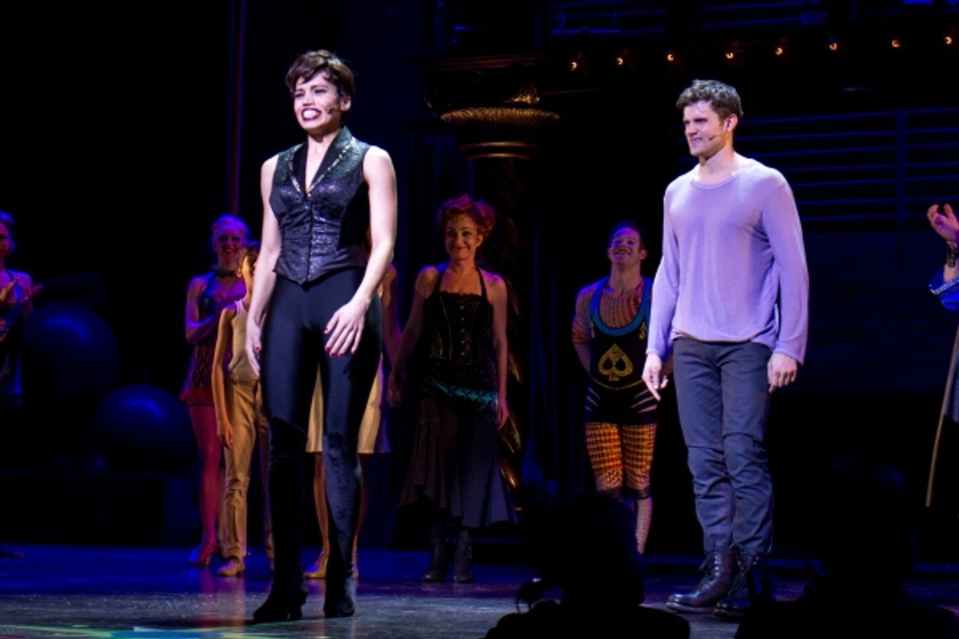 Photo Coverage: Kyle Dean Massey And Ciara Renee Take First Bows In PIPPIN  Image