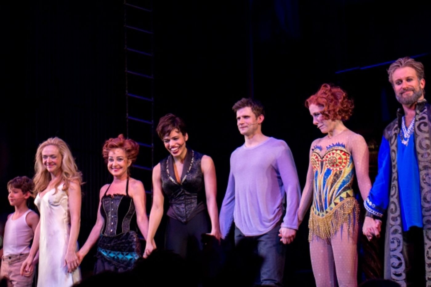 Photo Coverage: Kyle Dean Massey And Ciara Renee Take First Bows In PIPPIN  Image