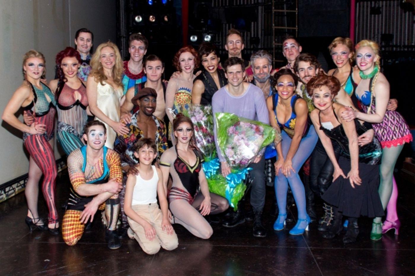 Photo Coverage: Kyle Dean Massey And Ciara Renee Take First Bows In PIPPIN  Image