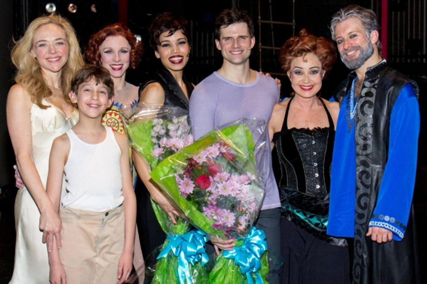 Photo Coverage: Kyle Dean Massey And Ciara Renee Take First Bows In PIPPIN  Image