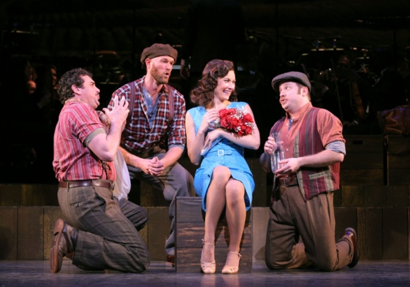 Photo Flash: First Look at Encores! THE MOST HAPPY FELLA with Laura Benanti, Shuler Hensley, Cheyenne Jackson & More!  Image