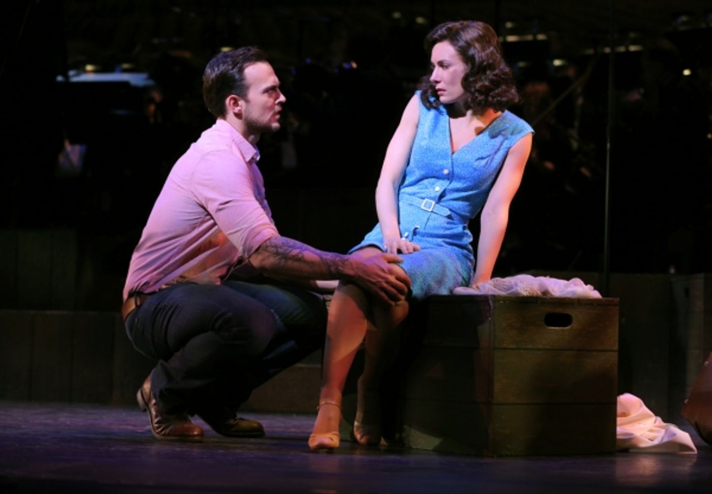 Photo Flash: First Look at Encores! THE MOST HAPPY FELLA with Laura Benanti, Shuler Hensley, Cheyenne Jackson & More!  Image