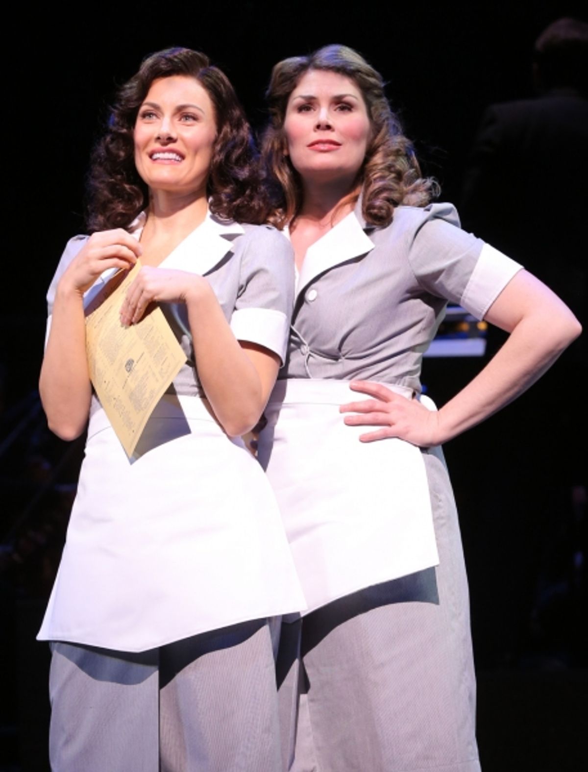 Laura Benanti, Heidi Blickenstaff at 