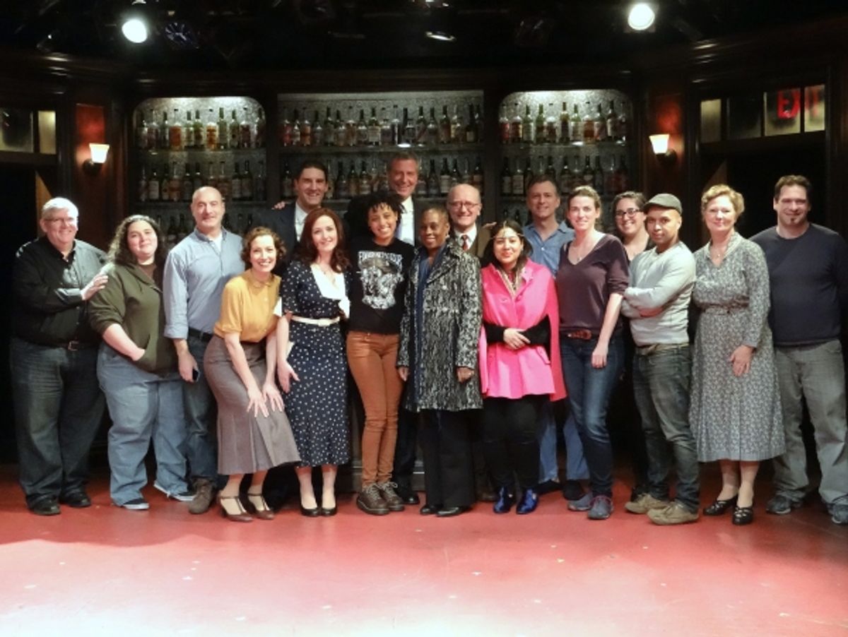 Bill de Blasio & Cast/Crew at 