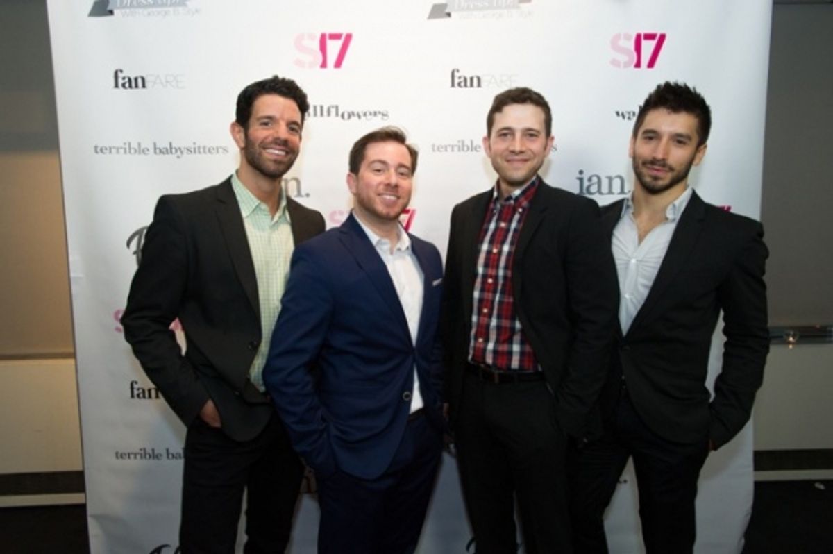 Tony Gonzalez, Jon-Erik Goldberg, Jacob Pinion, Ian Paget at 