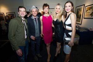 Michael Urie & Group Photo