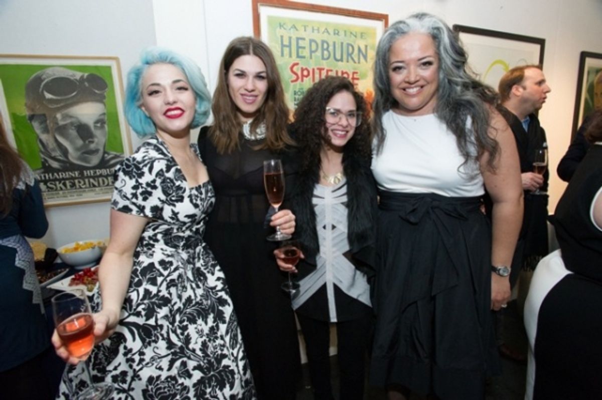 Kenley Collins, Stage17 guests and Ondine Landa Abramson at 