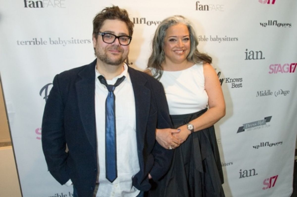 Kieran Turner and Ondine Landa Abramson at 