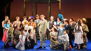 Rob Gallagher and cast. Credit: Michael DeCristofaro Photo