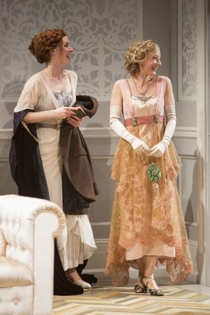 Amanda Quaid as Kay Conway and Sarah Manton as Joan Helford @ BroadwayWorld Amanda Quaid as Kay Conway and Sarah Manton as Joan Helford Photo