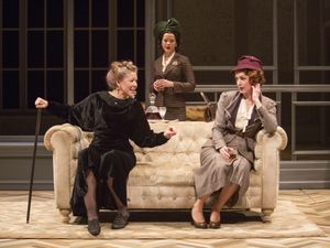 Kim Martin-Cotten as Mrs. Conway, Rose Hemingway as Hazel Conway, and Amanda Quaid as Photo