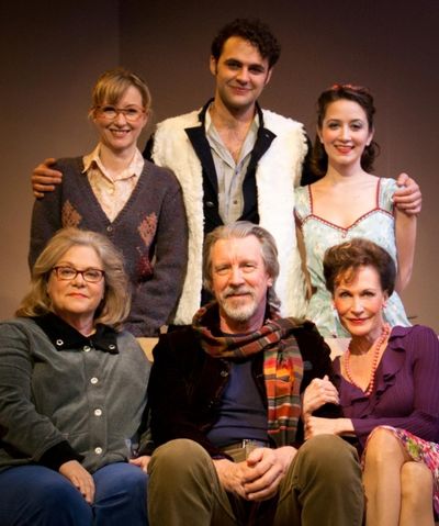 (back row) Hildreth England, Stephen Mercantel, Claire Grasso, (front row) Mary Agen  Photo