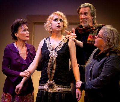 Babs George, Molly Karrasch, Huck Huckaby, Mary Agen Cox Photo