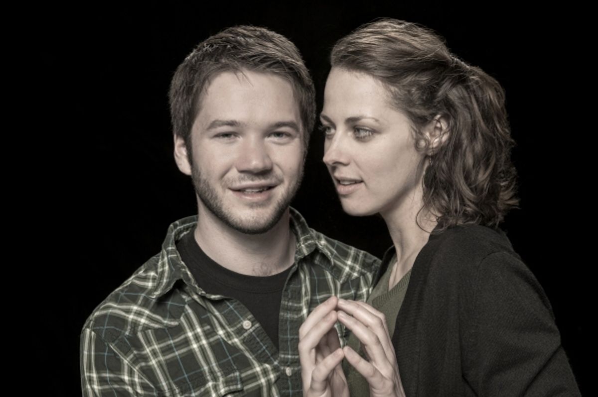 James Caverly (Billy) and Nell Geisslinger (Sylvia) at 