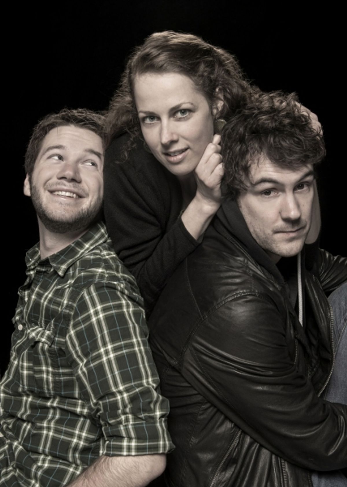 James Caverly (Billy), Nell Geisslinger (Sylvia), and Dan Clegg (Daniel) at 