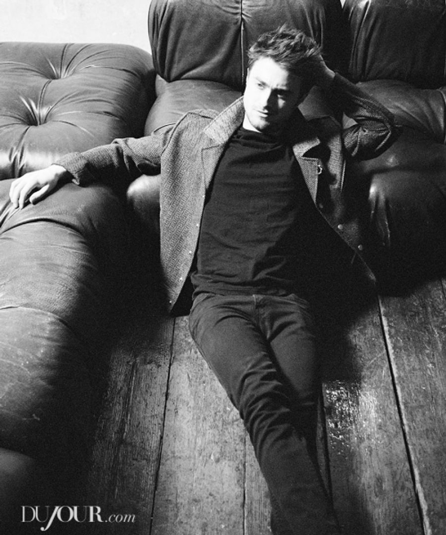 Photo Flash: Daniel Radcliffe Poses for Dujour; Actor Talks 'INISHMAAN', Dark Roles, NYC Parties and More! Image