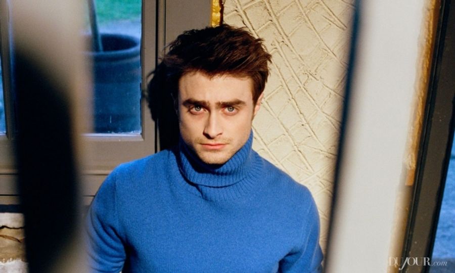 Photo Flash: Daniel Radcliffe Poses for Dujour; Actor Talks 'INISHMAAN', Dark Roles, NYC Parties and More! Image