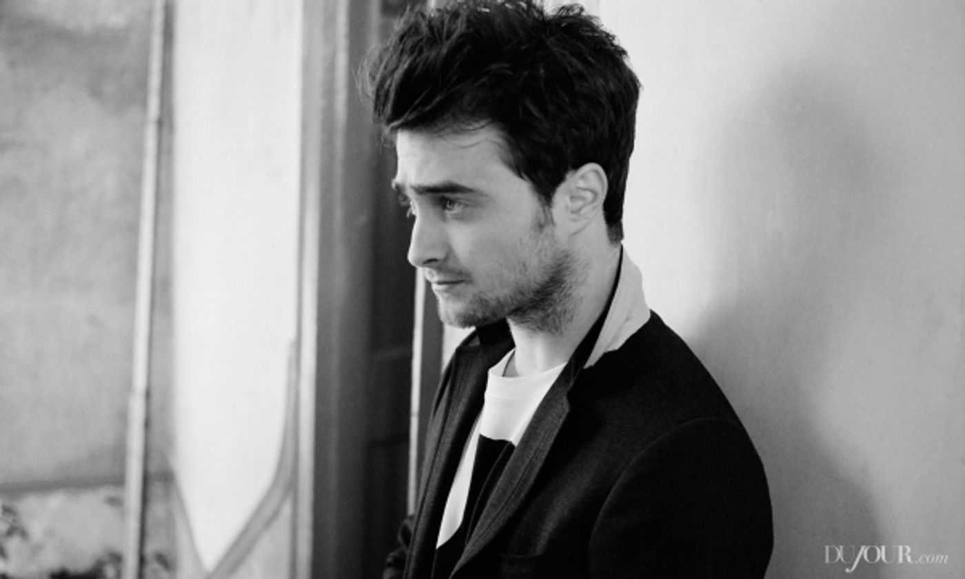 Photo Flash: Daniel Radcliffe Poses for Dujour; Actor Talks 'INISHMAAN', Dark Roles, NYC Parties and More!  Image