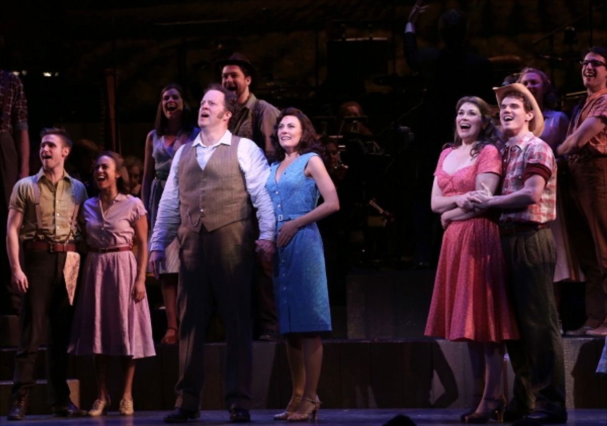 Shuler Hensley, Laura Benanti, Heidi Blickenstaff, Jay Armstrong Johnson and Company  at 