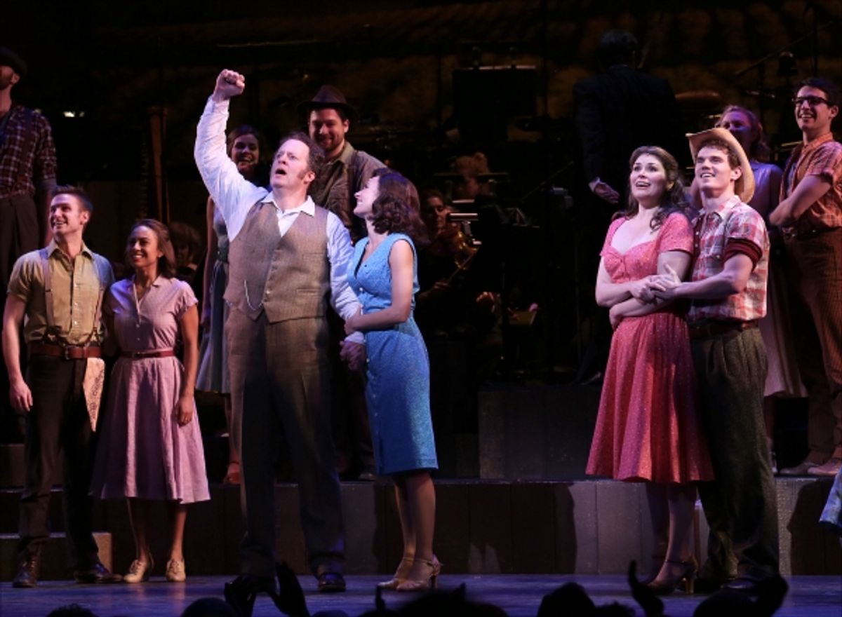 Shuler Hensley, Laura Benanti, Heidi Blickenstaff, Jay Armstrong Johnson and Company  at 