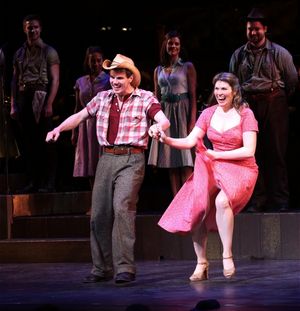 Jay Armstrong Johnson and Heidi Blickenstaff @ BroadwayWorld Jay Armstrong Johnson and Heidi Blickenstaff Photo