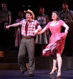 Jay Armstrong Johnson and Heidi Blickenstaff @ BroadwayWorld Jay Armstrong Johnson and Heidi Blickenstaff Photo