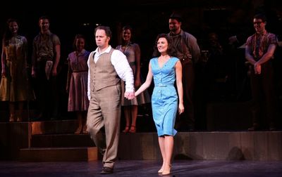 Shuler Hensley and Laura Benanti  Photo
