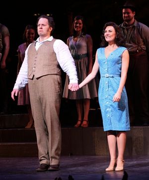 Shuler Hensley and Laura Benanti @ BroadwayWorld Shuler Hensley and Laura Benanti Photo
