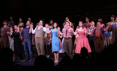 Jessica Molaskey, Cheyenne Jackson, Shuler Hensley, Laura Benanti, Jay Armstrong John Photo