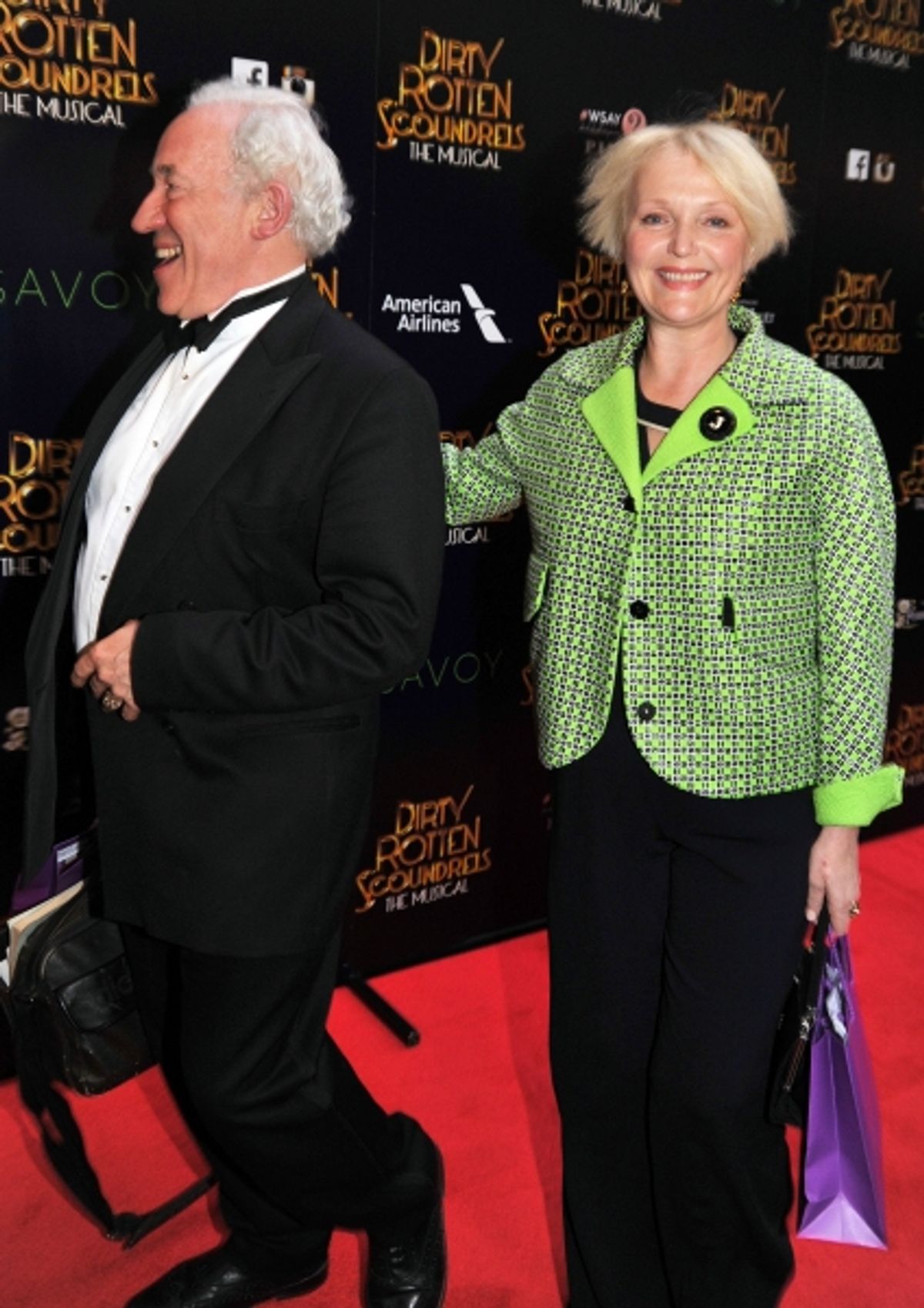 Simon Callow and Miranda Richardson at 