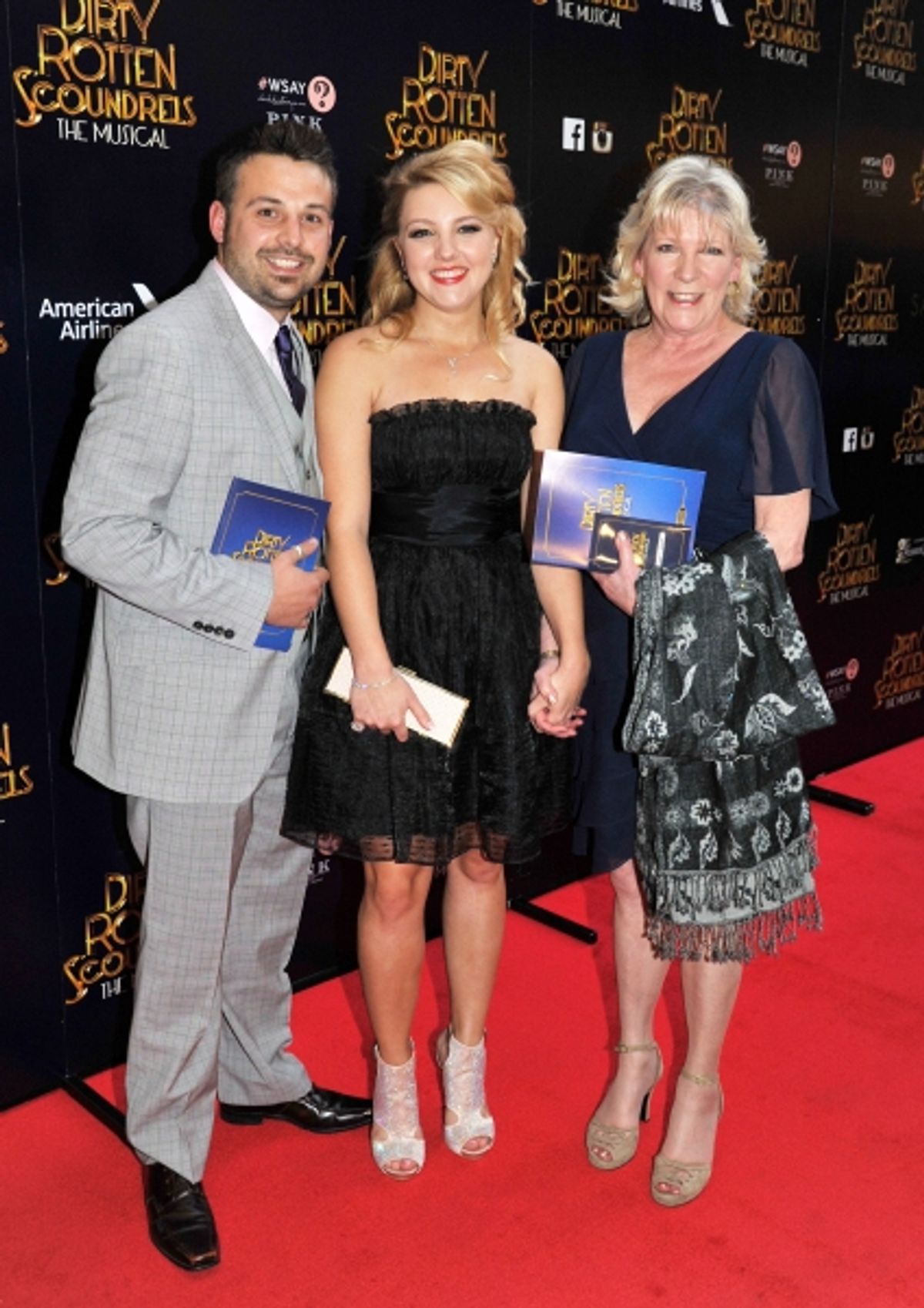 Diana Western and Family at DIRTY ROTTEN SCOUNDRELS Celebrates West End Opening at Savoy Theatre