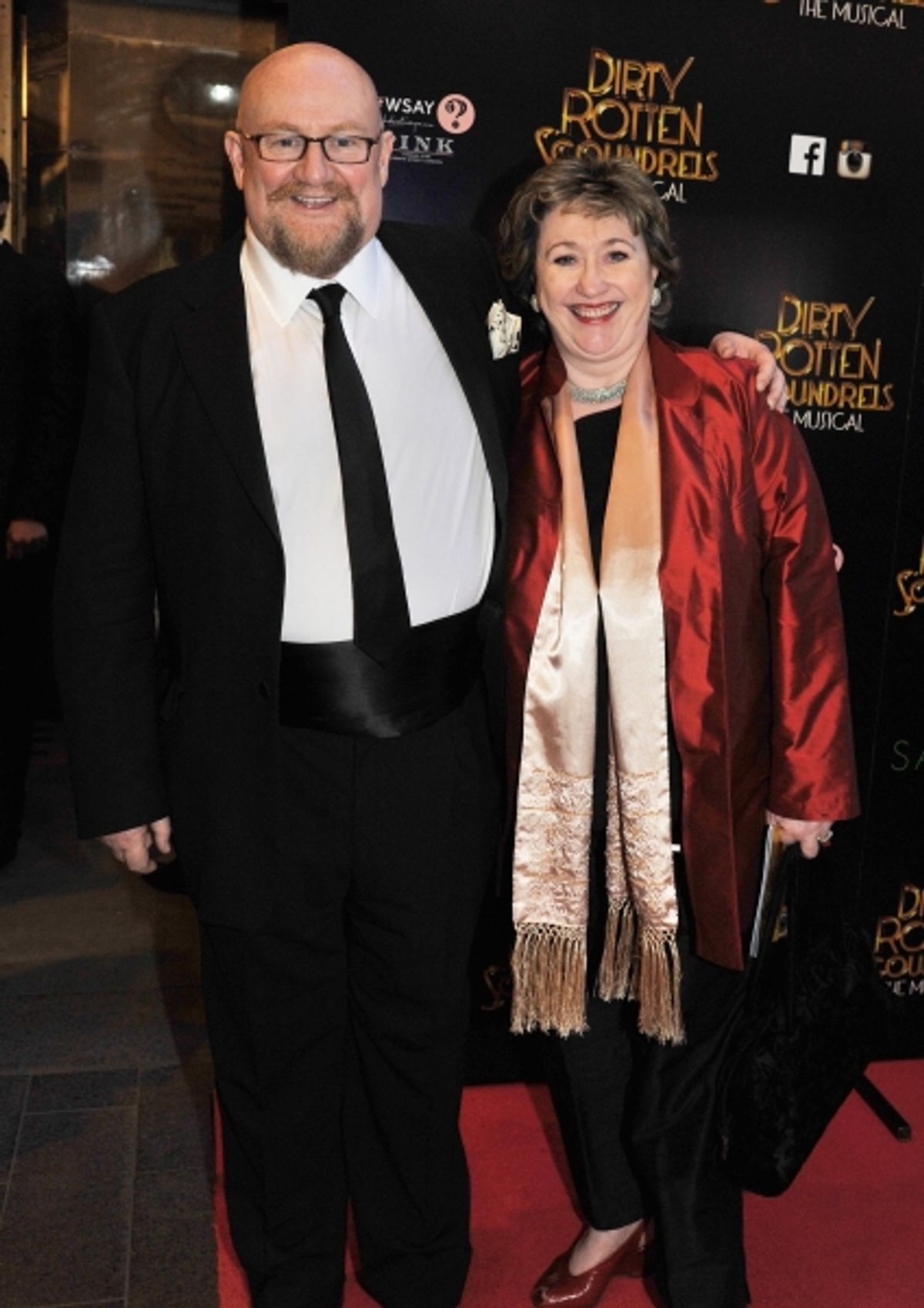 Producers Howard Panter and Rosemary Squire at 