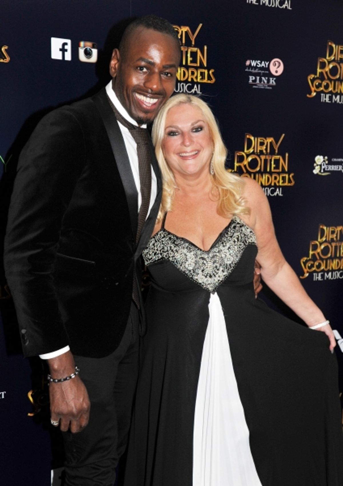 Ben Ofoedu and Vanessa Feltz at 
