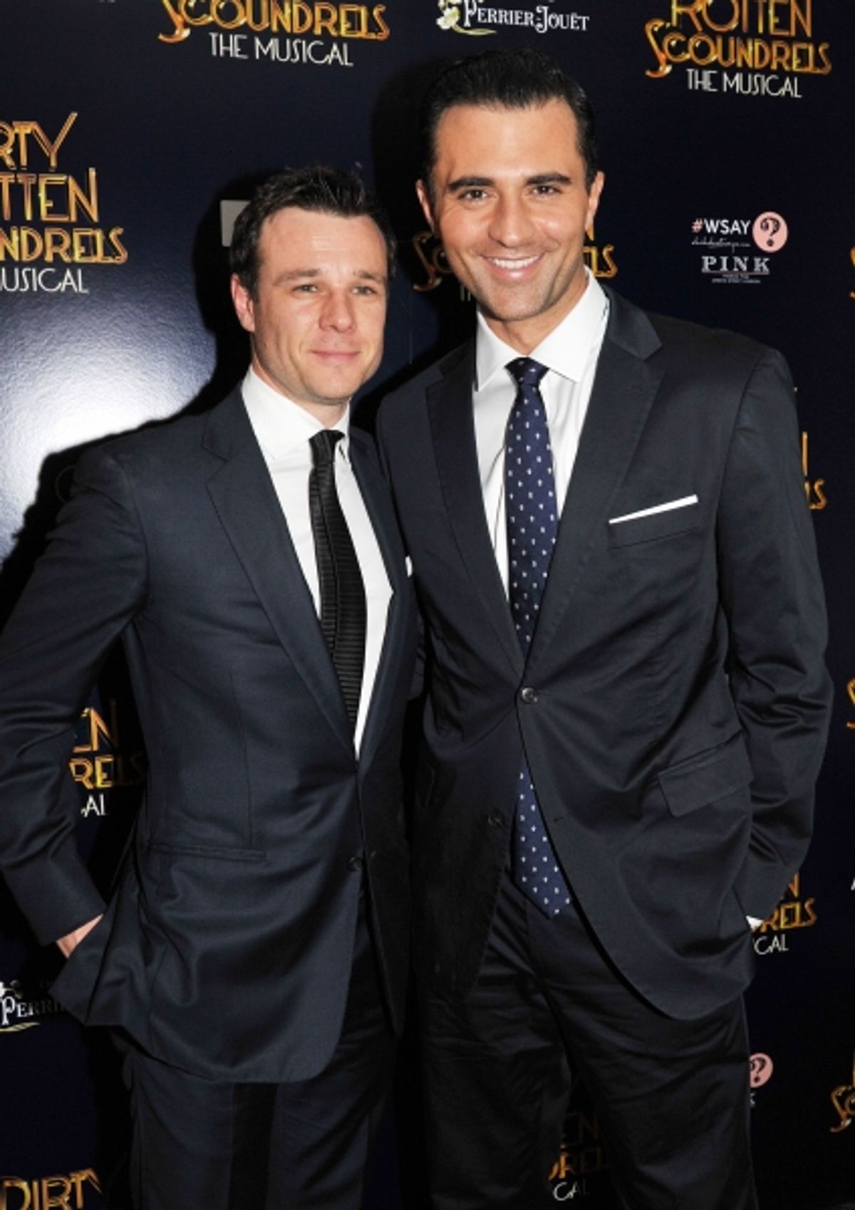 Rupert Friend and Darius Campbell at 