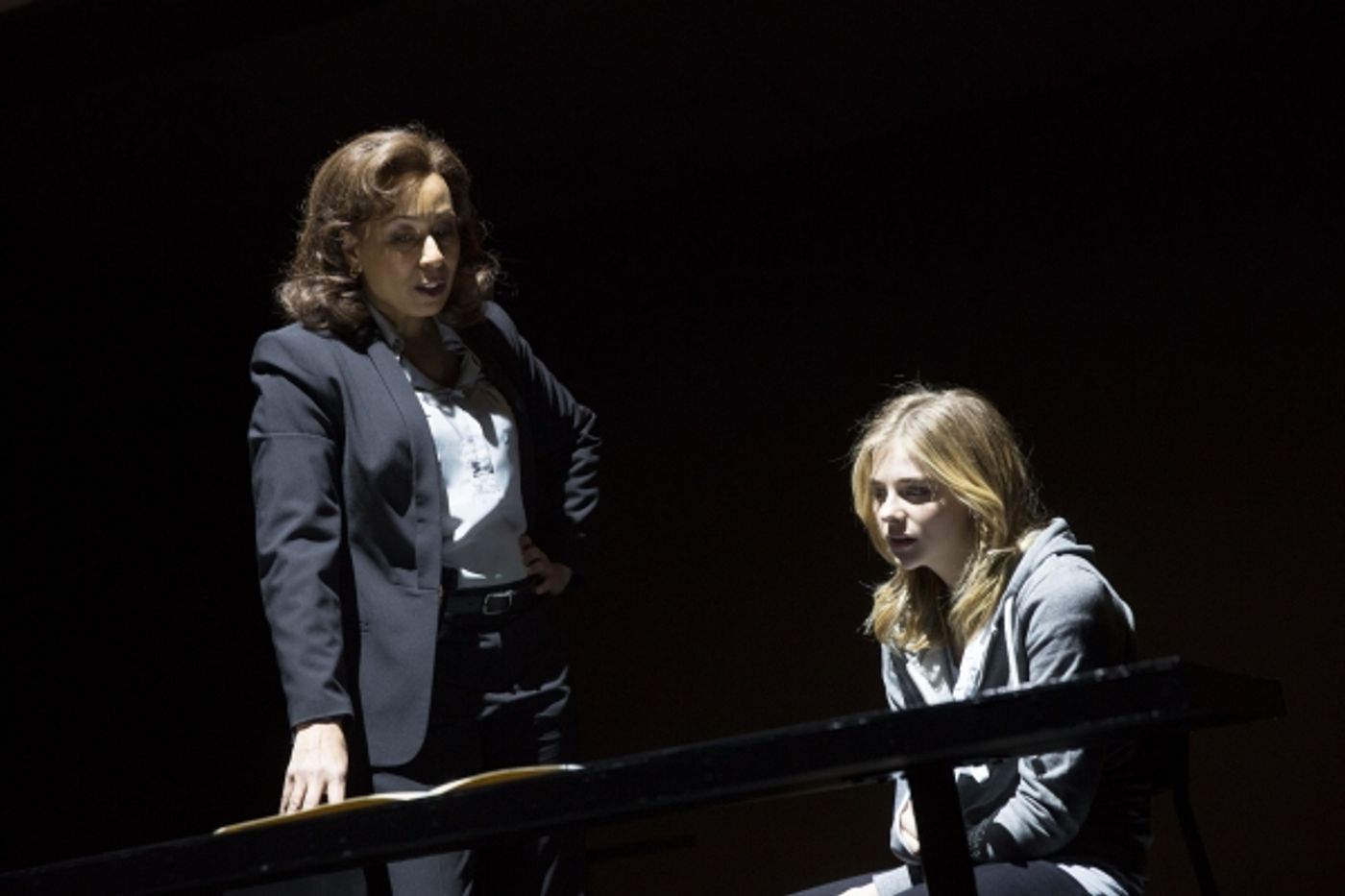 Photo Flash: First Look at Chloe Grace Moretz & More in Public Theater's THE LIBRARY  Image