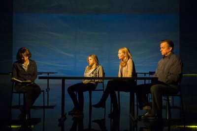 Lili Taylor, Chloe Grace Moretz, Jennifer Westfeldt, and Michael OÃ¢â‚¬â„¢K Photo