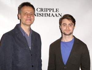 Director Michael Grandage and Daniel Radcliffe @ BroadwayWorld Director Michael Grandage and Daniel Radcliffe Photo