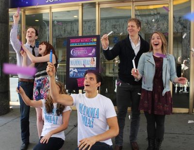 Joe Carroll, Carly Rae Jepson, Elena Ricardo, Jon Jorgens, Jeremy Hays and Mary Micha Photo