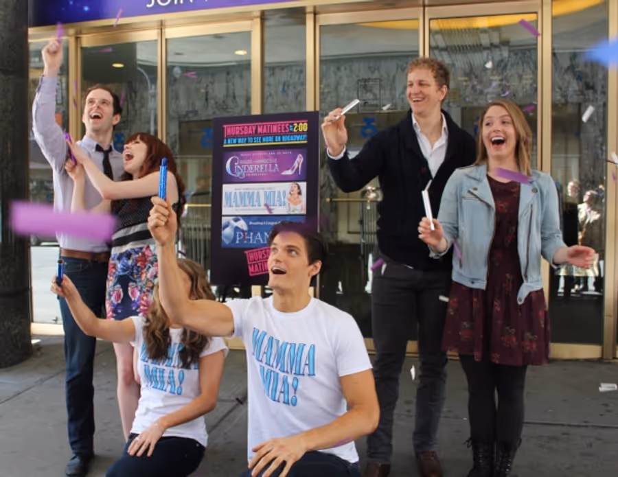 Photo Coverage: Casts of CINDERELLA, THE PHANTOM OF THE OPERA & MAMMA MIA! Celebrate New Thursday Matinees Image