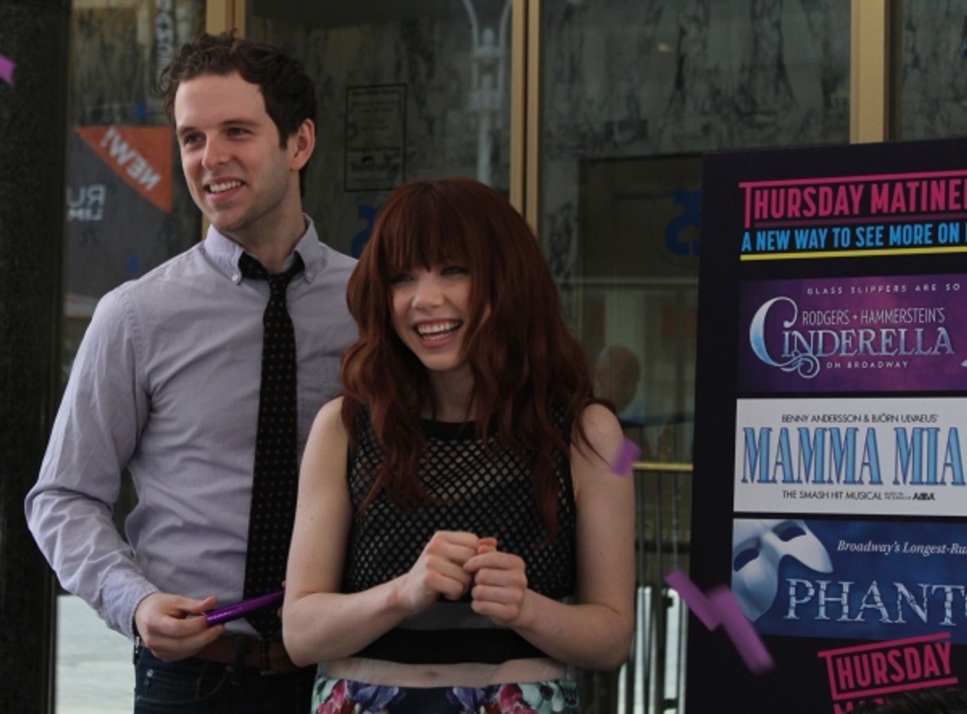 Photo Coverage: Casts of CINDERELLA, THE PHANTOM OF THE OPERA & MAMMA MIA! Celebrate New Thursday Matinees  Image